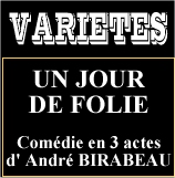 du 16/02/1923 au 01/04/1923, théatre des variétés